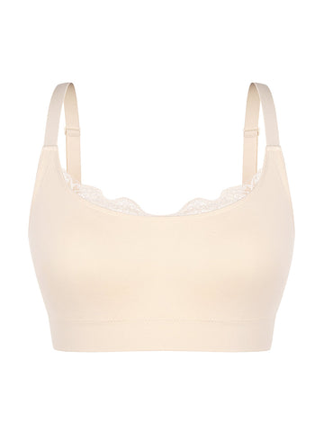 Comfort Lace Bra - Nude