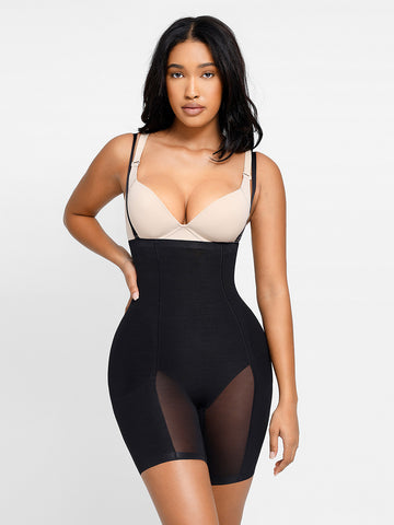 Curve Luxe Maximum Effect Padded Body Shaper - Black