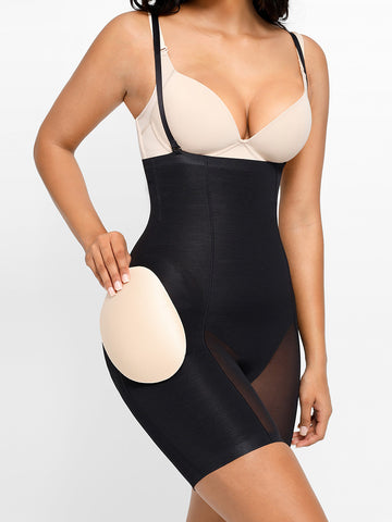 Curve Luxe Maximum Effect Padded Body Shaper - Black