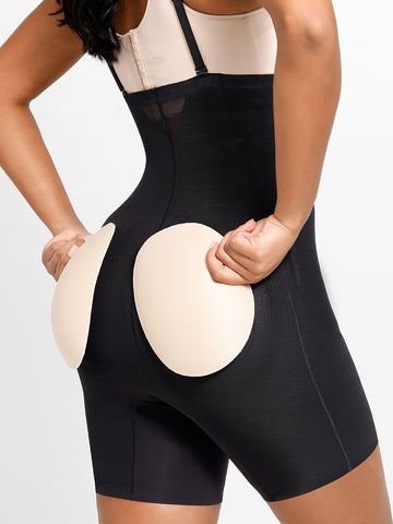 Curve Luxe Maximum Effect Padded Body Shaper - Black