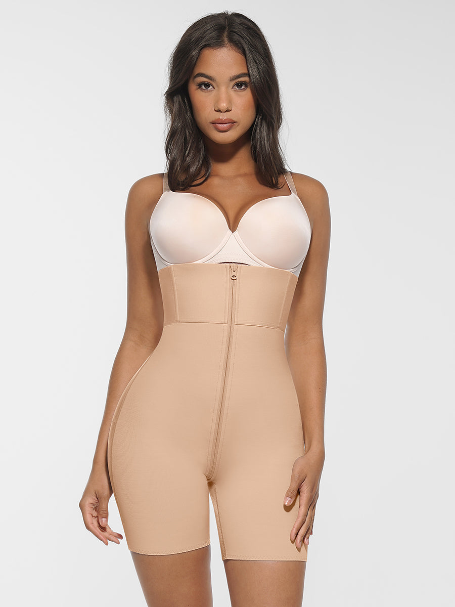 SculptCurve High-Waist Shaper Shorts - Nude