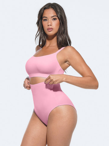 Sculpt & Lift Shaping Briefs - Pink
