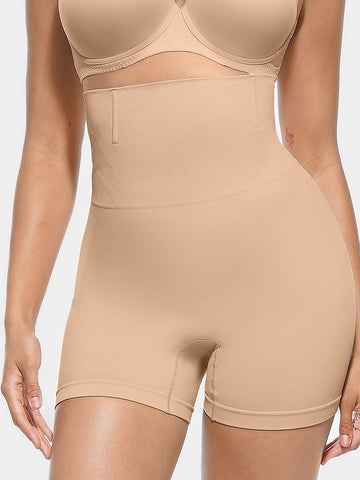 UltraShape High Waisted Shaping Shorts - Nude