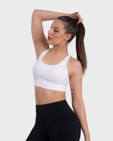 Evolve Active Sports Bra - White