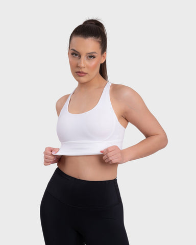 Evolve Active Sports Bra - White