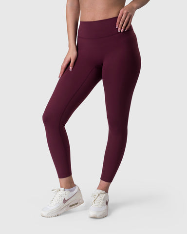 Core Leggings - Burgundy
