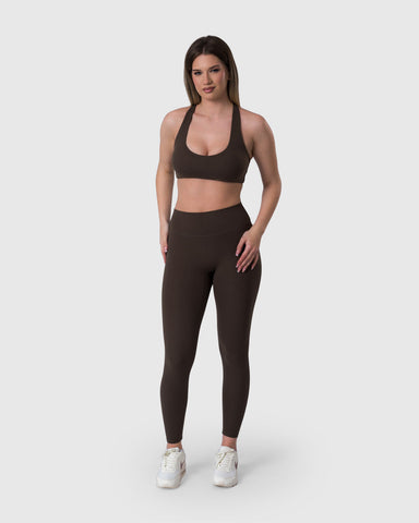Core Sports Bra - Mocha