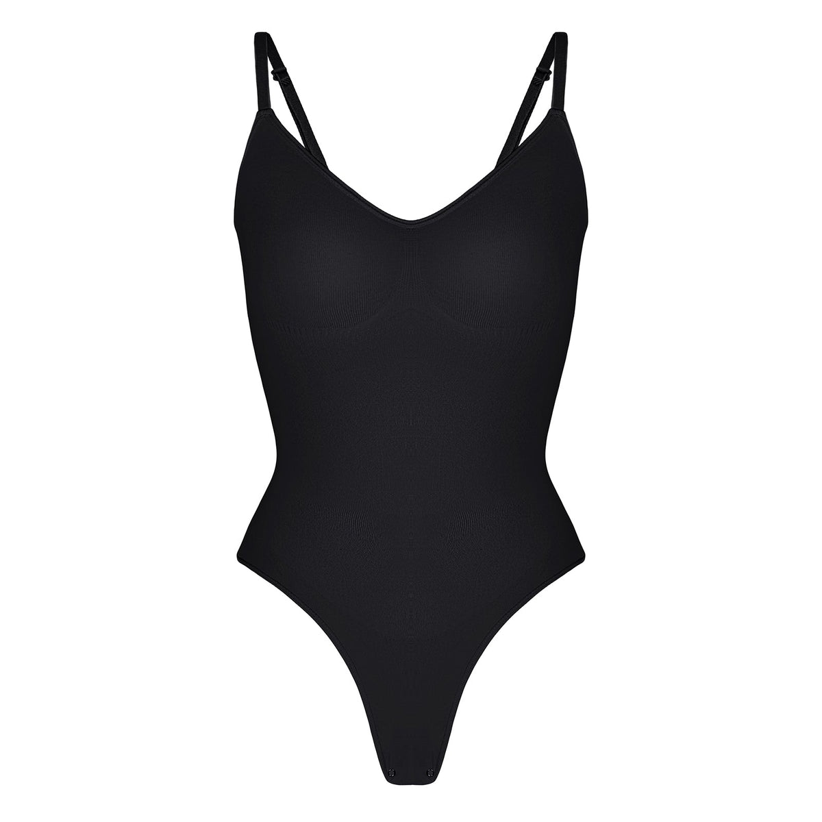 Ultimate Sculpt Thong Bodysuit - Black
